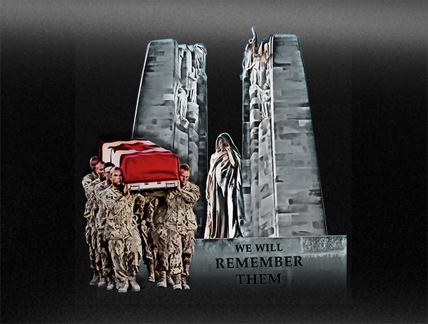 We Will Remember Them Vehicle Bumper Sticker