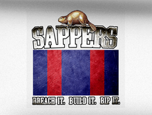 Load image into Gallery viewer, Sappers Build Breach BIP Vehicle Bumper Sticker
