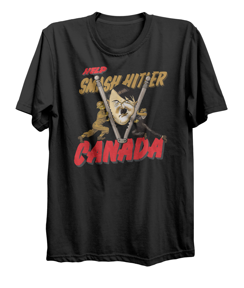 Help Smash Hitler World War 2 T-Shirt