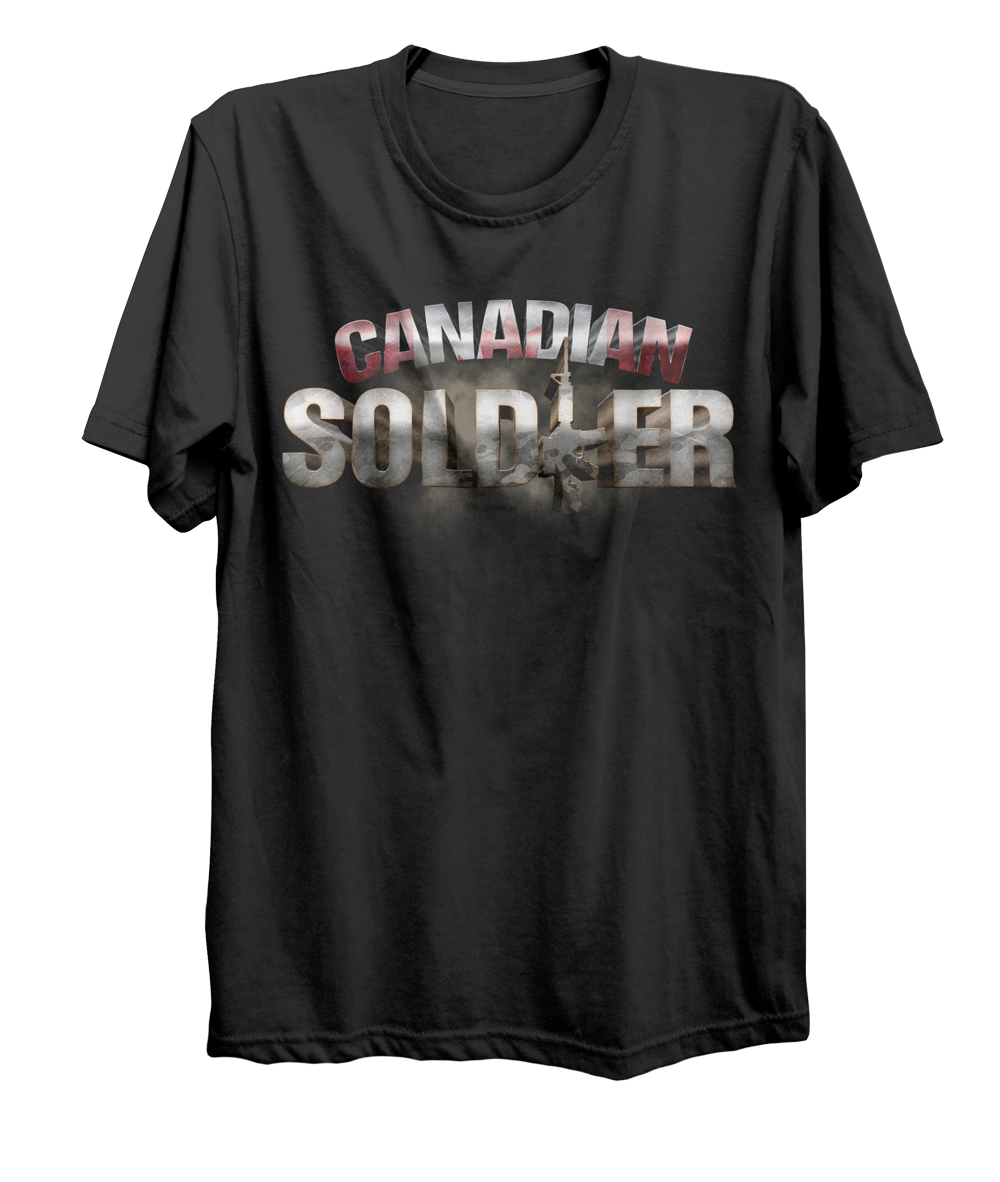 Canadian Military Soldier T-Shirt