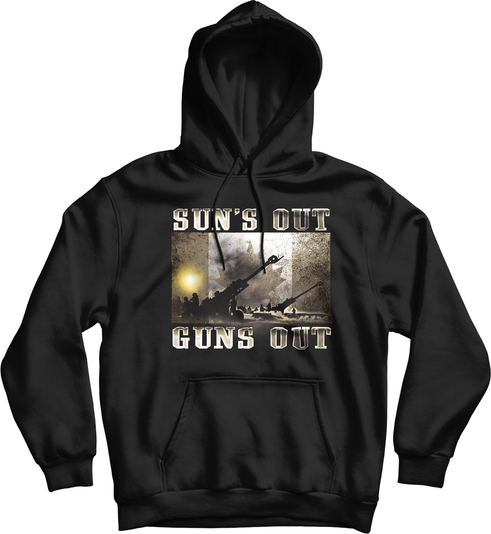 Suns Out Guns Out Artillery Hoodie