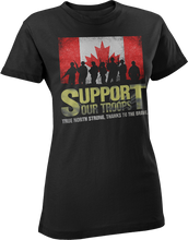 Load image into Gallery viewer, Support Our Troops Women&#39;s T-Shirt
