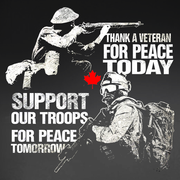 Thank A Vet, Support Our Troops Decal