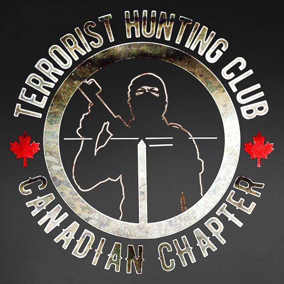 Terrorist Hunting Club Canadian Chapter Decal