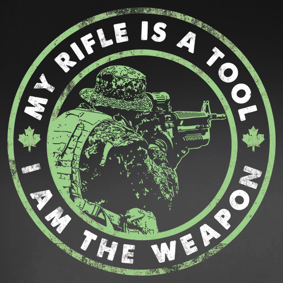 I Am The Weapon Decal