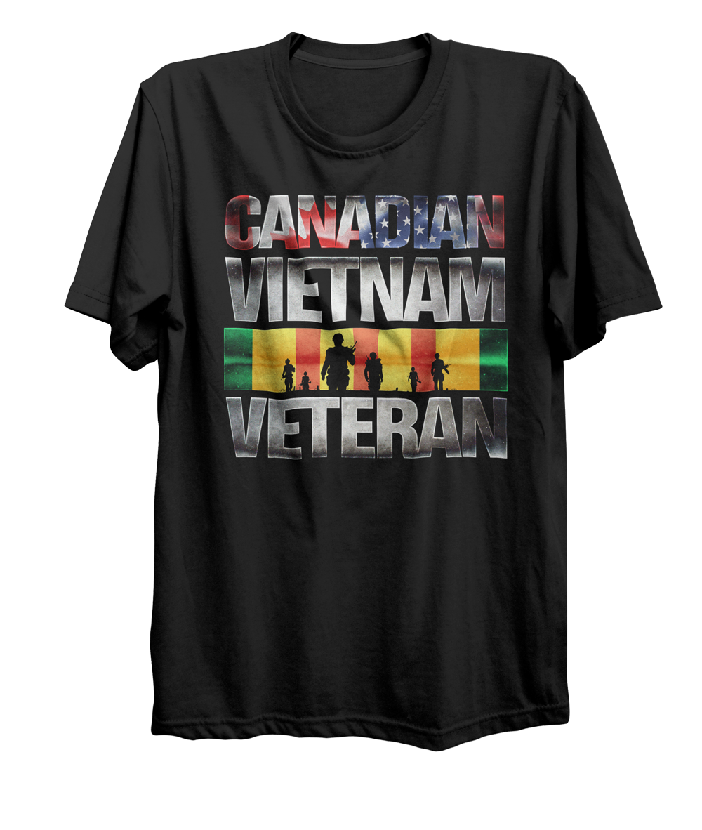 Canadian Vietnam War Veteran T-Shirt