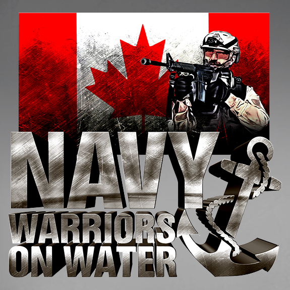 Warriors On Water Mk. 2 Navy Decal