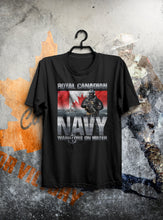 Load image into Gallery viewer, Warriors on Water Navy T-Shirt
