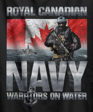 Load image into Gallery viewer, Warriors on Water Navy T-Shirt
