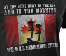 Load image into Gallery viewer, We Will Remember Them Memorial Women&#39;s T-Shirt
