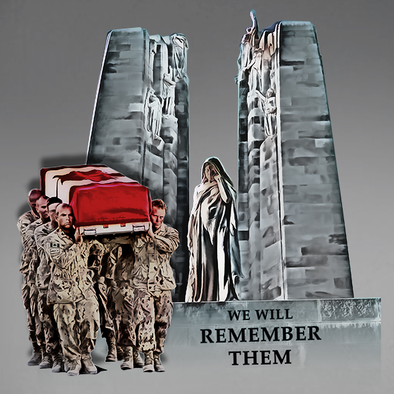 We Will Remember Them Decal