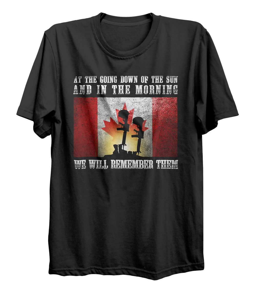We Will Remember Them T-Shirt